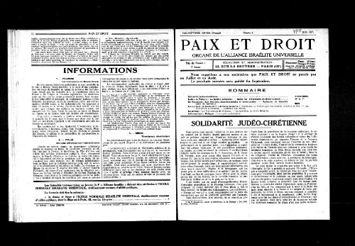 Paix et Droit.  (01/06/1937)